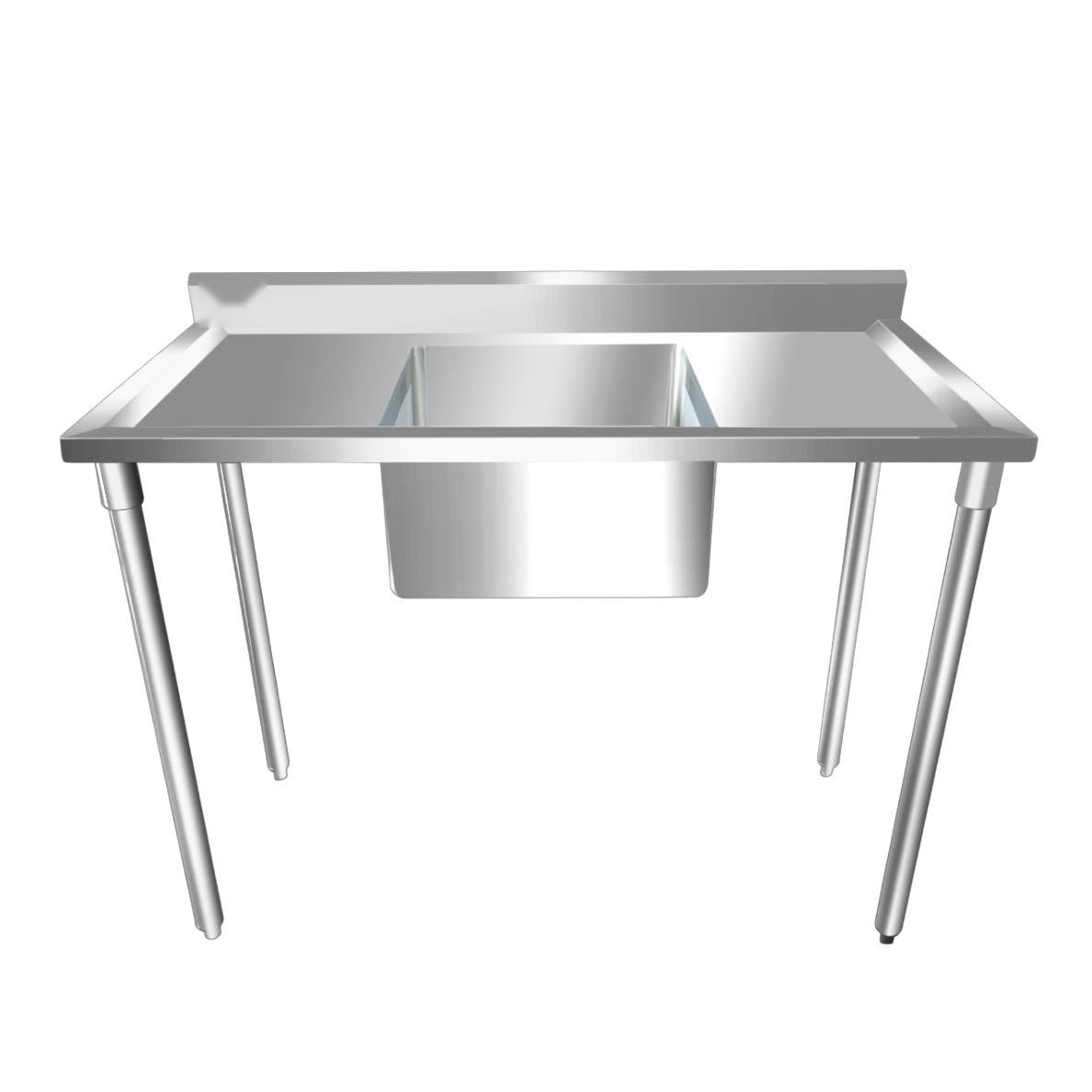 Fregadero En Acero Inoxidable 1,20 X 60