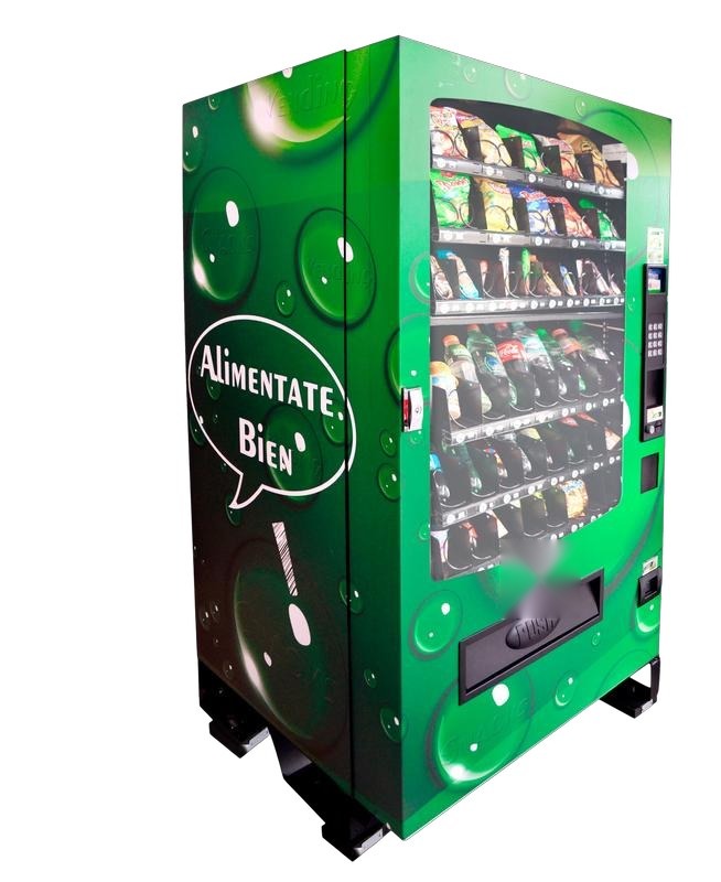 Maquina Dispensadora De Snacks Seaga Combinada Vending
