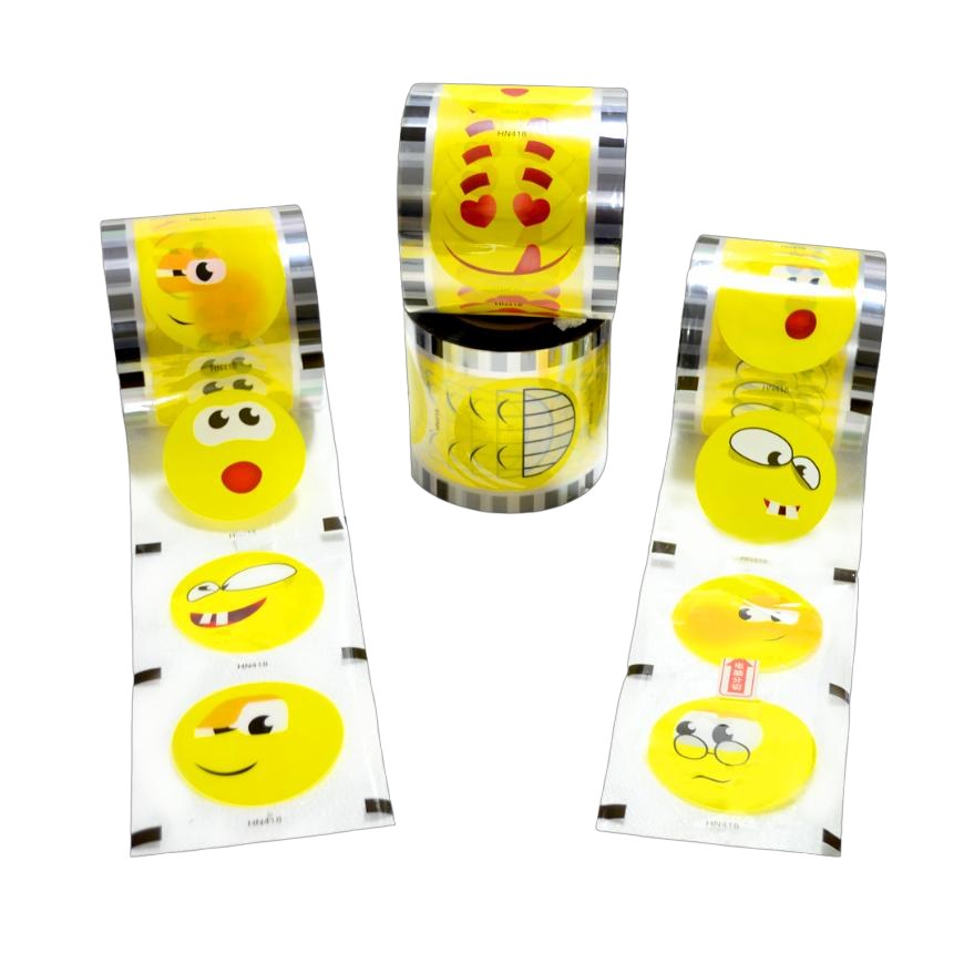 Rollos Para Selladora De Vasos Emoticones