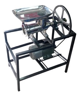 Molino De Carne #32 Cromado Con Motor De 1 HP Y 2 HP