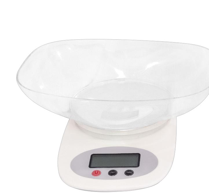 Gramera Digital Con Tazón Ovalado 5000 Gr